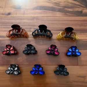 10 pc Hair Clips - Brand New